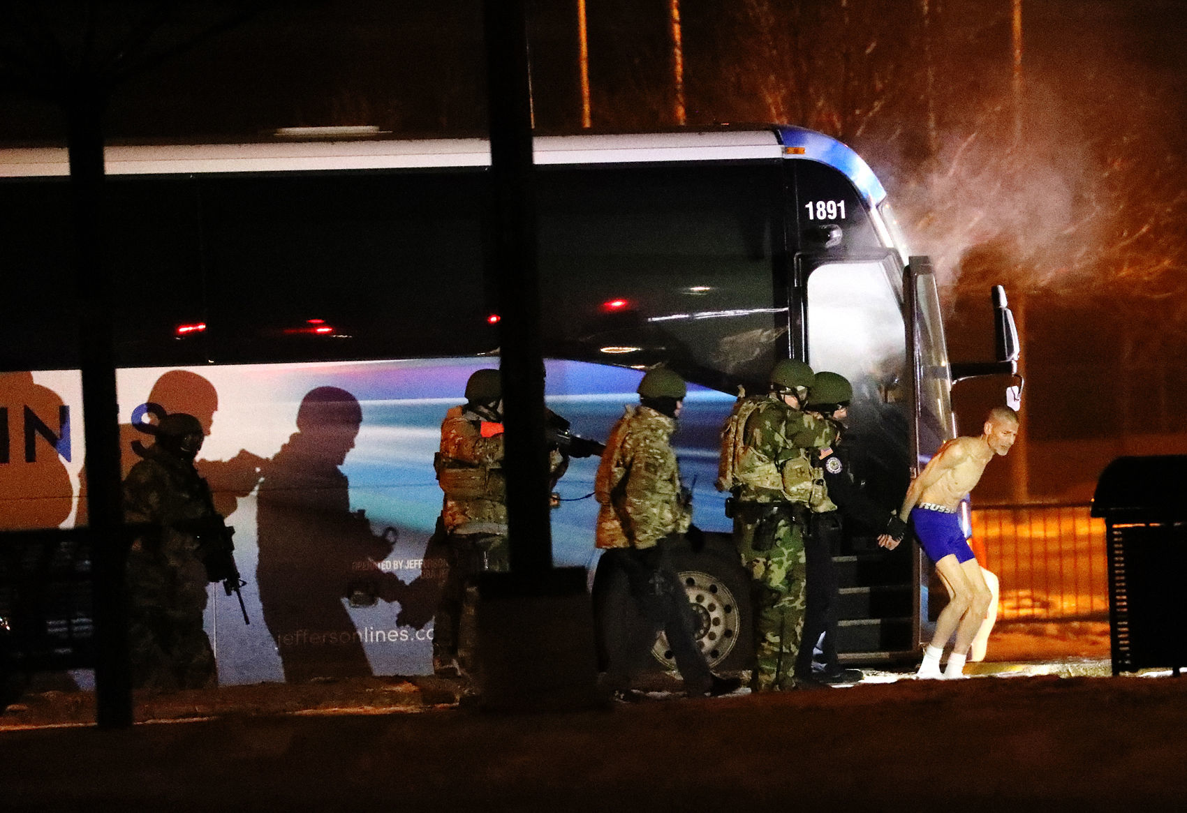 Police arrest bus hijacker